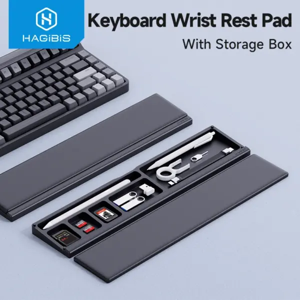 Ergonomic Leather Keyboard Wrist Rest Pad - Image 6