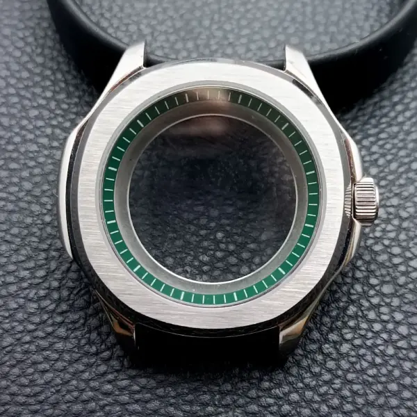 39.5mm Stainless Steel Watch Case with Sapphire Glass - Image 23