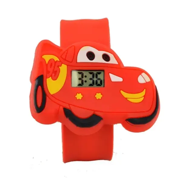 Disney Cartoon Car Digital Watch for Kids - Image 10