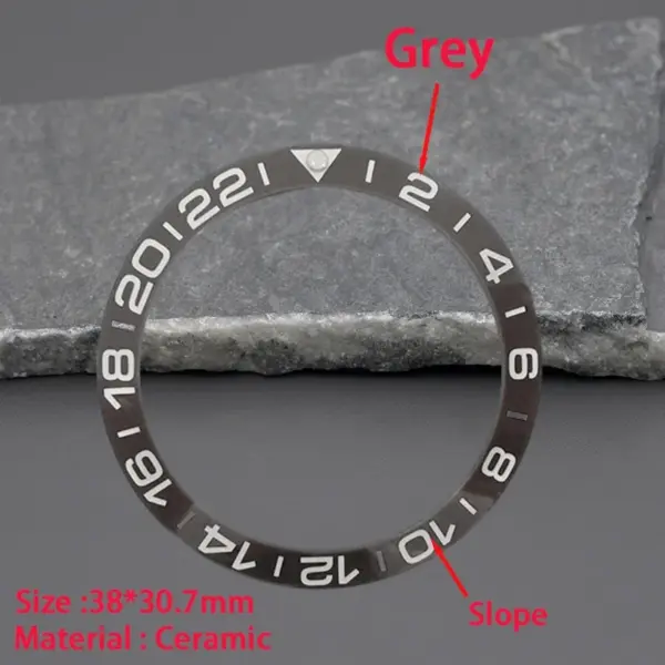 Gray Ceramic Bezel Insert for Omega Watches - Image 32