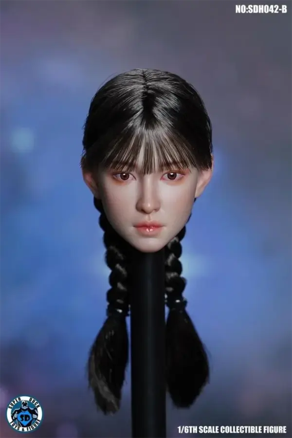 1/6 Scale Asian Beauty Head Sculpt Model - Image 9