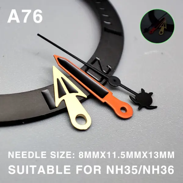 Green Luminous Watch Hands for NH35/36 Movement - Image 15