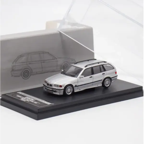 1:64 Scale BMW E36 Station Wagon Diecast Model - Image 7