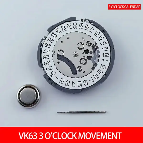 VK63A Quartz Chronograph Movement Replacement - Image 4