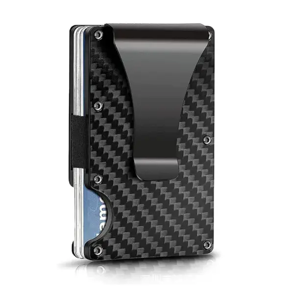Forged Carbon Fiber RFID Card Holder Wallet - Image 5