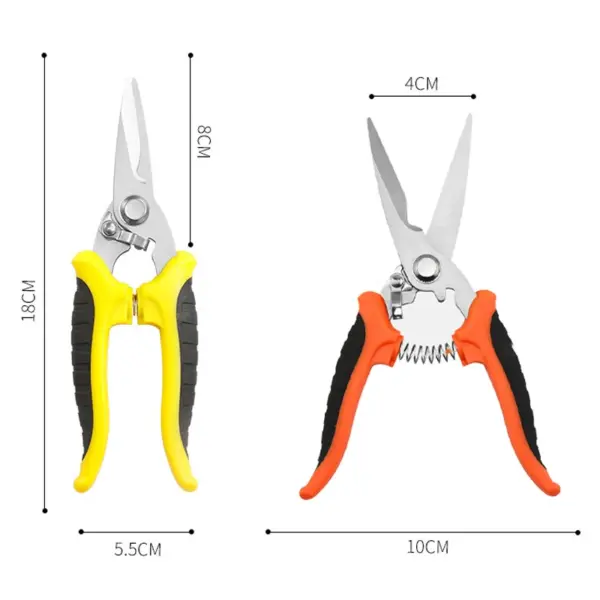 Stainless Steel Multi-Purpose Electrician Scissors - Image 4