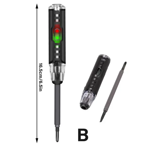 Magnetic Voltage Tester Screwdriver Pen AC24-250V - Image 7