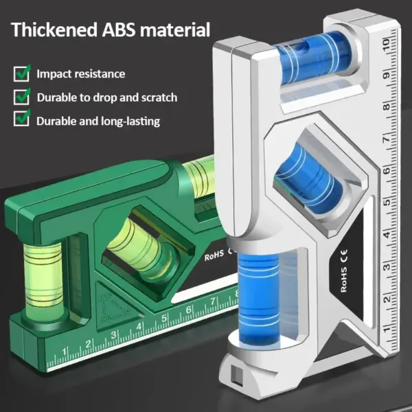 Magnetic Mini Level Gauge with Protractor - Image 3