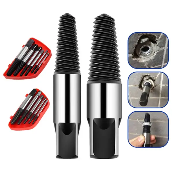 6Pcs Screw Extractor Set for Damaged Bolts - Image 2