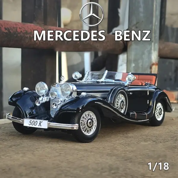 1:18 Mercedes-Benz 500K Diecast Model Car