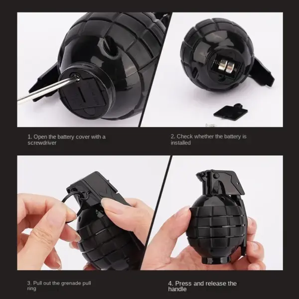 Decorative Plastic Grenade Simulation Prop - Image 5