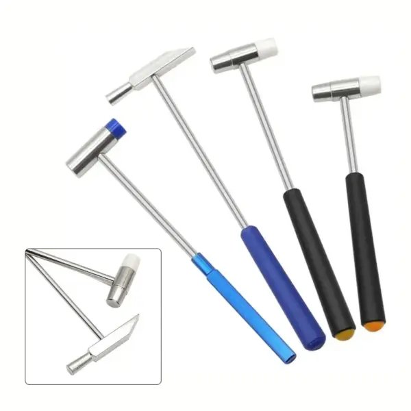 Mini Metal Rubber Double-Head Hammer for Repairs - Image 3