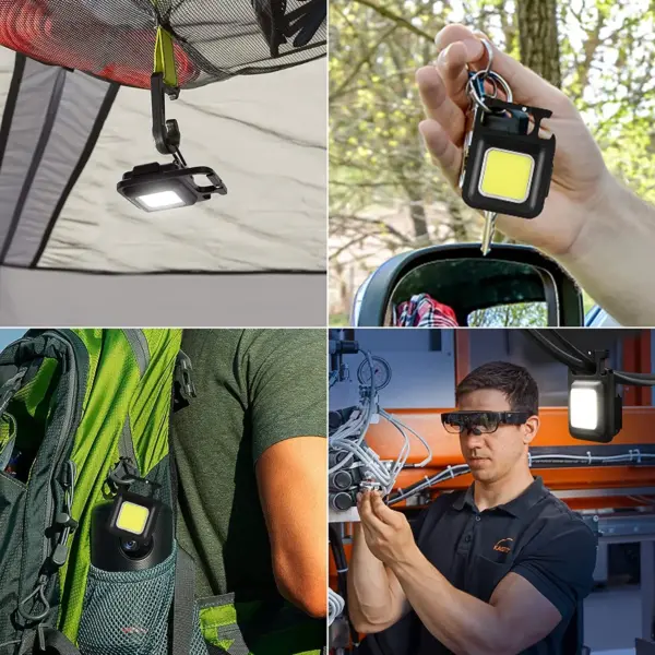 Mini COB LED Flashlight with Bottle Opener - Image 3