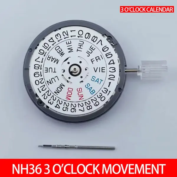 NH36 Automatic Movement with Calendar Function - Image 4