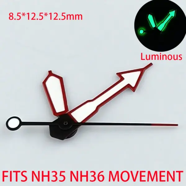 NH35 NH36 Watch Hands Green Luminous Set - Image 15