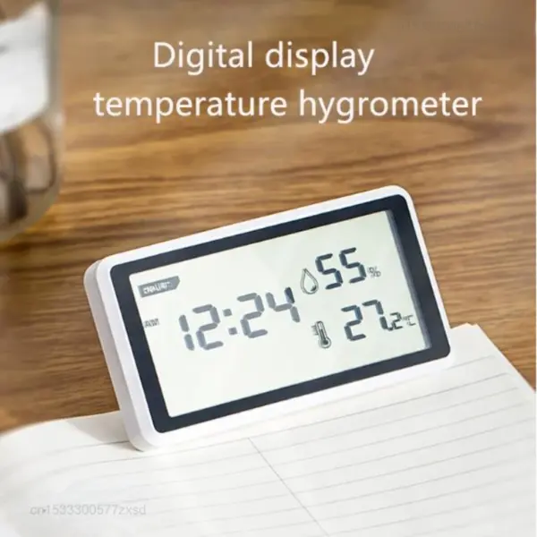 Xiaomi Deli Digital Thermometer Hygrometer Alarm Clock - Image 3