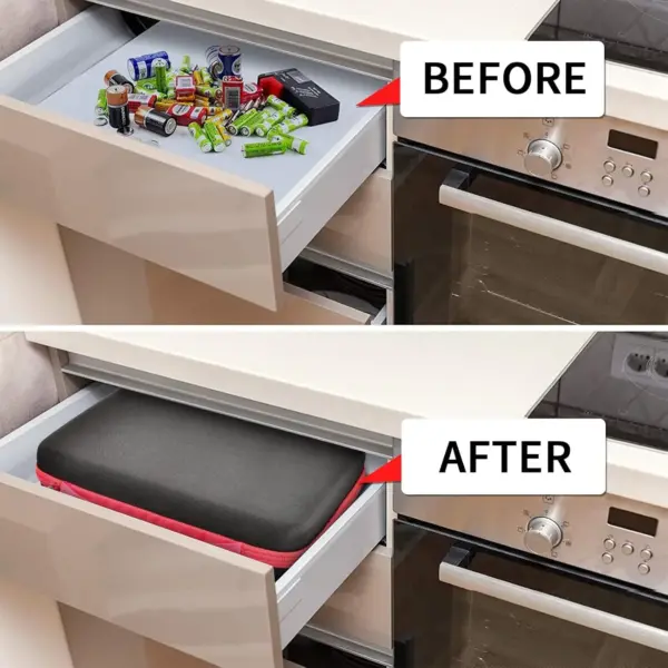 Battery Organizer Case for AA AAA 9V C D - Image 6