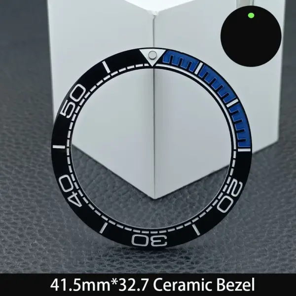 Ceramic Watch Bezel 41.5mm Replacement Insert - Image 31