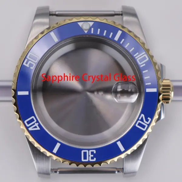 40mm Stainless Steel Watch Case for Movements - Image 7