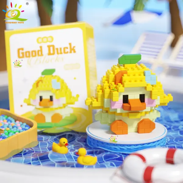 Cute Duck Micro Building Block Set - Image 10