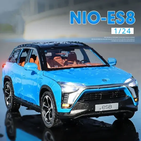 1:24 Alloy NIO ES8 Electric Car Model