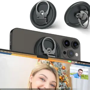 Magnetic Webcam Mount for iPhone and MacBook