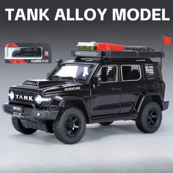 1:24 Alloy WEY Tank 300 Off-Road Model - Image 8