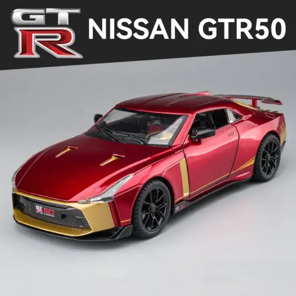 1:24 Nissan GTR50 Ares Diecast Model Car - Image 7