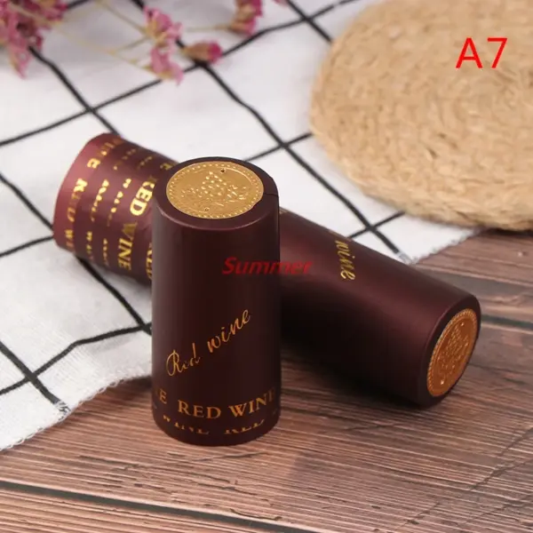 10pcs PVC Heat Shrink Caps for Wine Bottles - Image 17