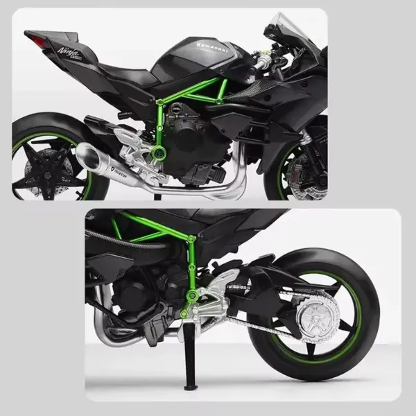 1:18 KTM Motorcycle Die-cast Model Toy - Image 4