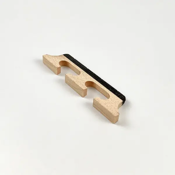 Maple Ebony Banjo Bridge for Standard Size - Image 5