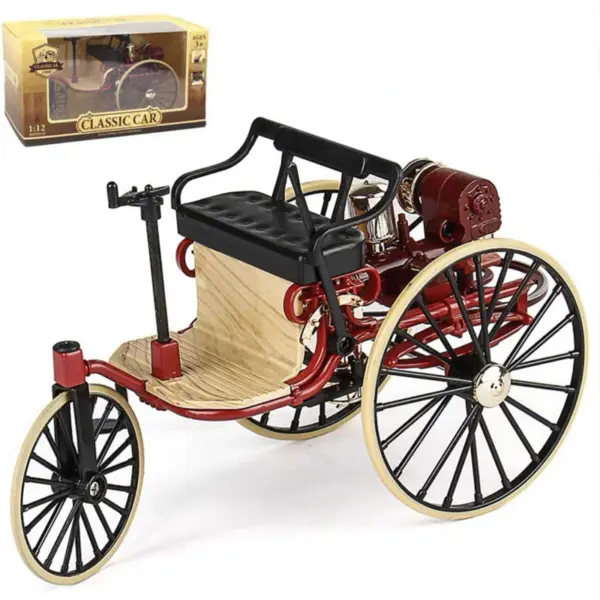 1:12 Scale Vintage Classic Car Model - Image 6