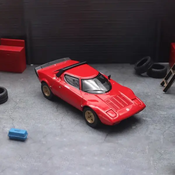 1:64 Scale Diecast Lancia Stratos HF Model - Image 2