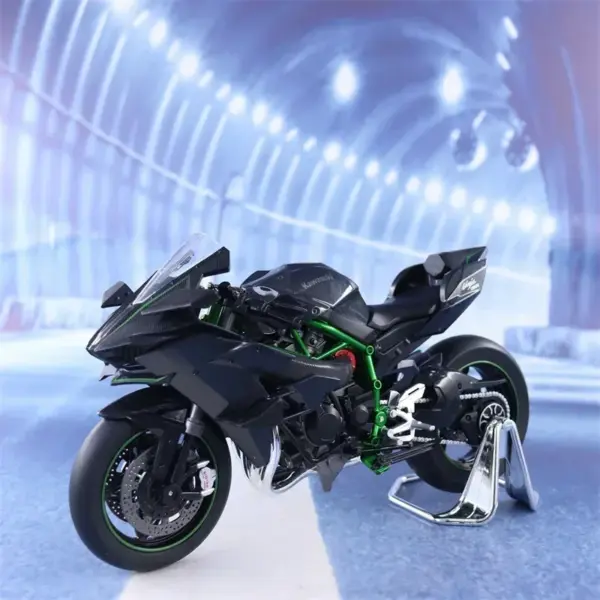 Kawasaki Ninja H2R Diecast Alloy Motorcycle - Image 7