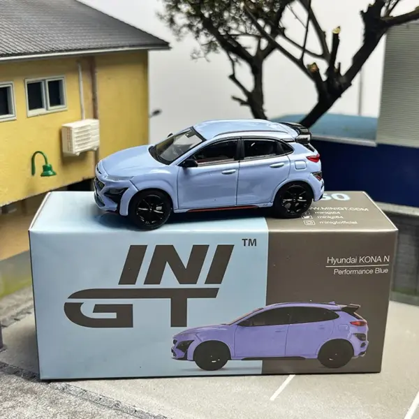 1:64 Diecast Alloy Hyundai KONA N Model Car - Image 6