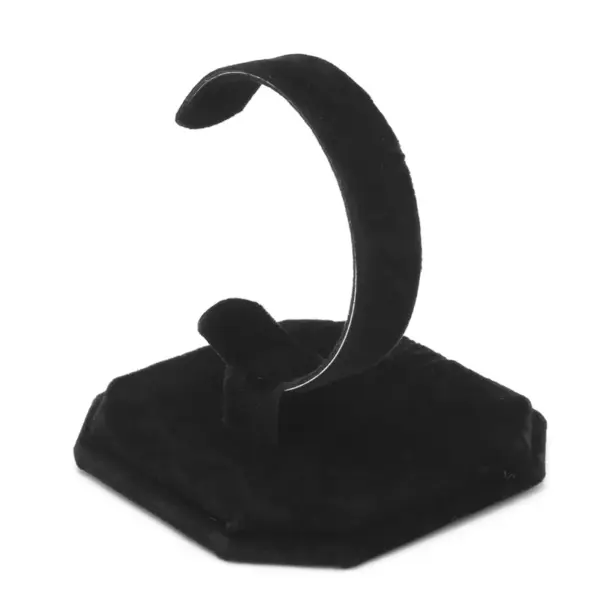 C-shaped Velvet Bracelet Display Stand - Image 7
