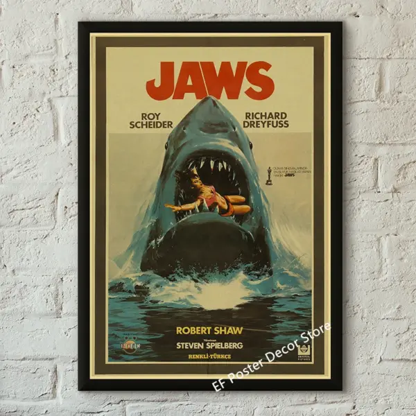Vintage Movie Poster Canvas Print A4 A3 Sizes - Image 32