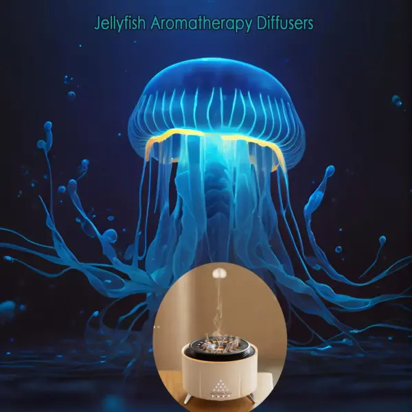 Jellyfish Volcano Mist Aromatherapy Diffuser 350ml - Image 4