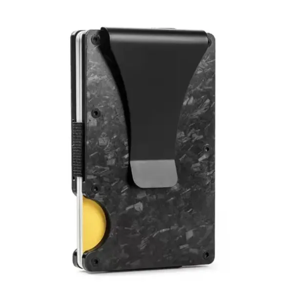 Forged Carbon Fiber RFID Card Holder Wallet - Image 2
