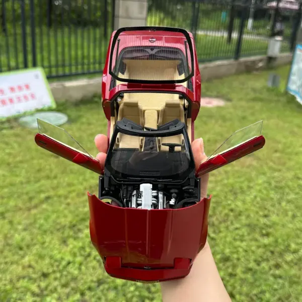 1:18 Scale Metal Chevrolet Corvette C4 Model - Image 4