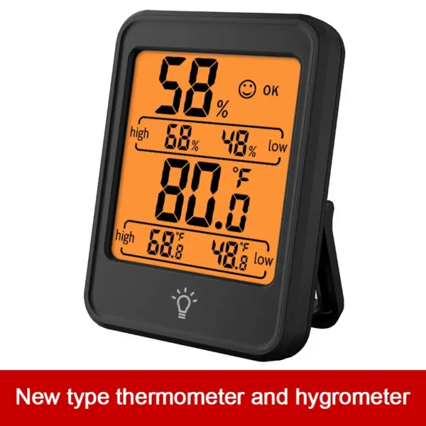 Digital Thermometer Hygrometer with LCD Display - Image 2