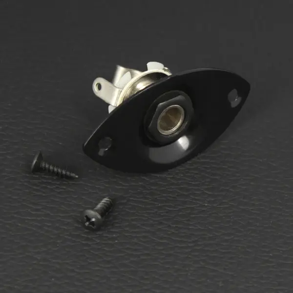 Oval 1/4 Inch Guitar Output Jack Socket - Image 6