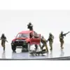 1:72 Scale Gaza Elite Squad Soldier Model Set