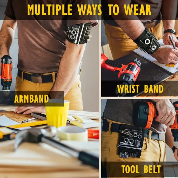 Magnetic Wrist Strap for Tools and Accessories - Image 6