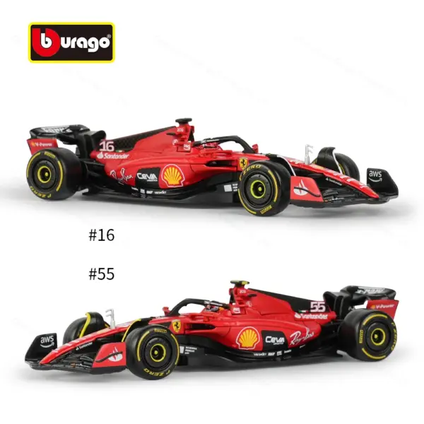 Bburago 1:43 Ferrari SF23 F1 Diecast Model - Image 5