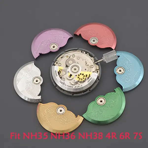 Modified Rotors for NH35 NH36 NH38 Movements