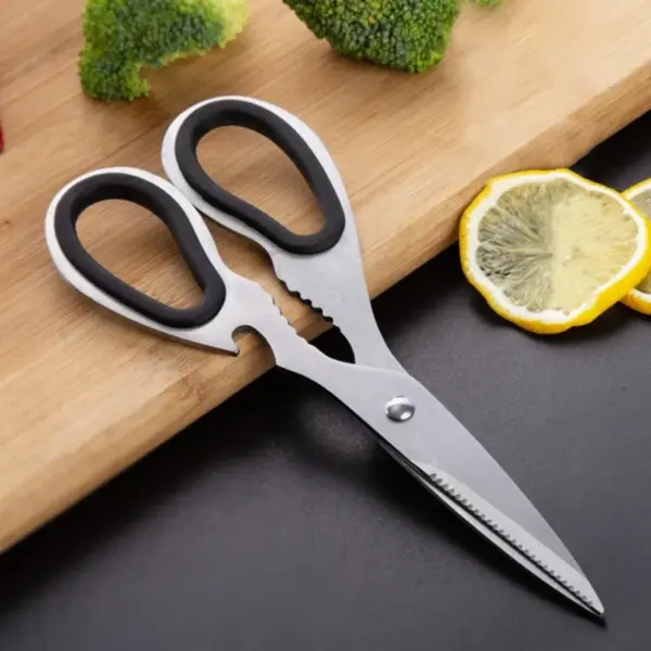 Multifunctional Stainless Steel Kitchen Scissors - Image 7