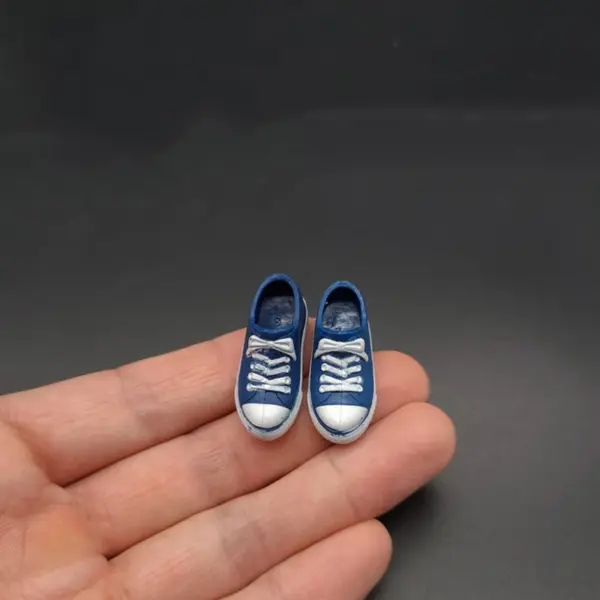 1/12 Scale Low-Cut Canvas Shoes for Dolls - Image 12