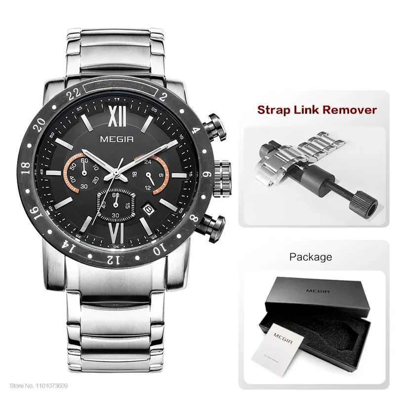 MEGIR 3008G Men's Quartz Luminous Watch 9 MEGIR 3008G Men's Quartz Luminous Watch - Image 9