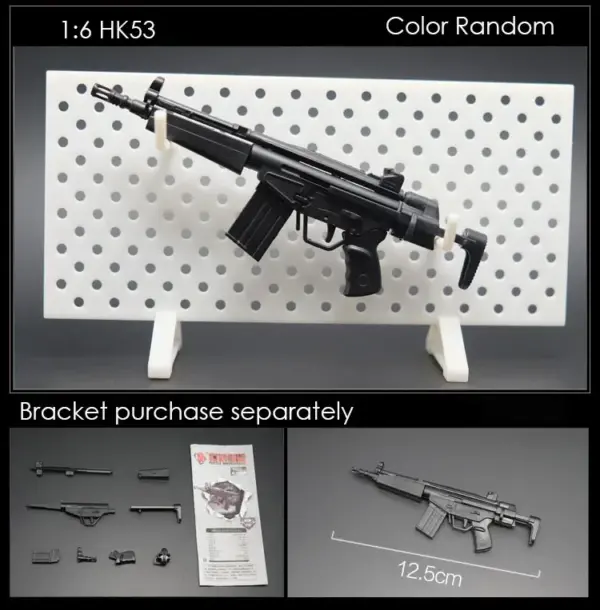 1/6 Scale MP5 MP40 MP7 UZI Plastic Gun Kit - Image 7